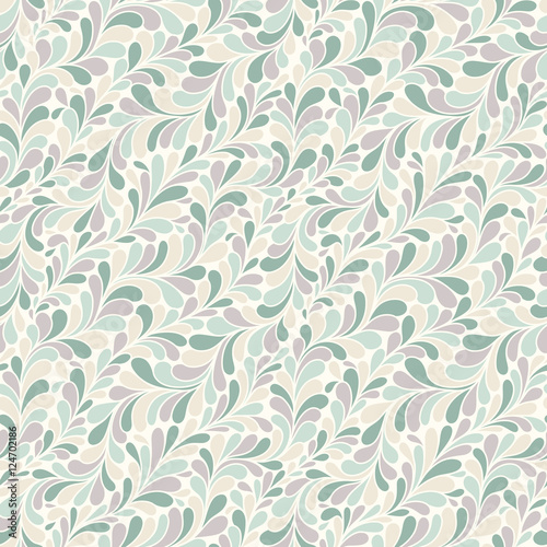 Seamless background in abstract style green and beige