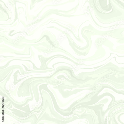 Natural marble imitation seamless vector pattern. Trendy backdrop with acrylic drips. Paint waves and vortexes stone texture.