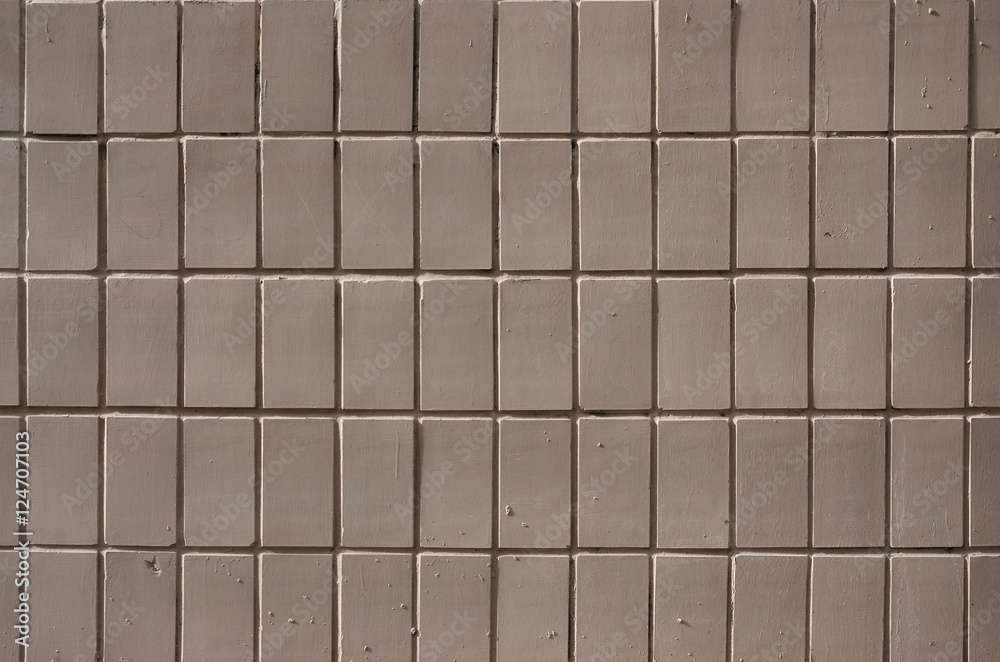 Fototapeta premium USSR ceramic wall tiles texture