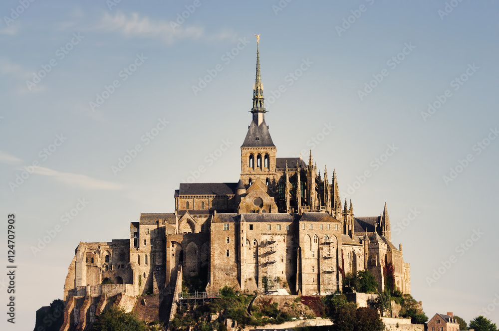 Mont Saint Michel castle