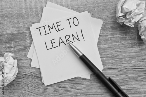 Time to learn !