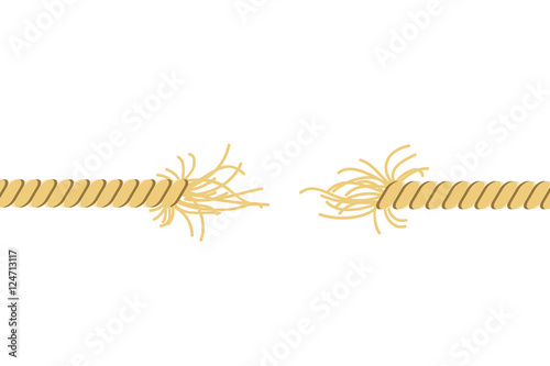 torn rope