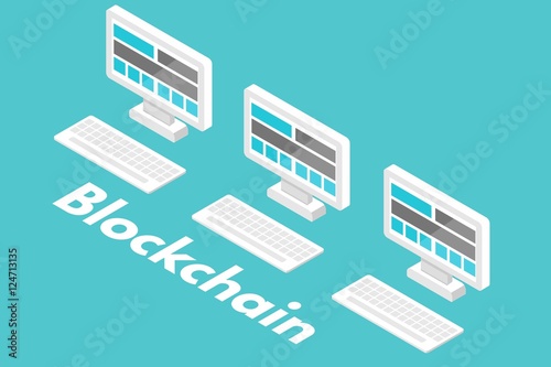 Blockchain concept