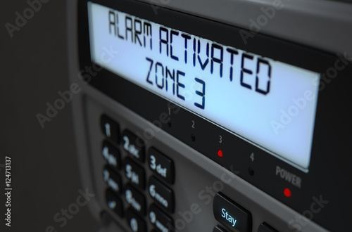 Alarm Panel Activated photo