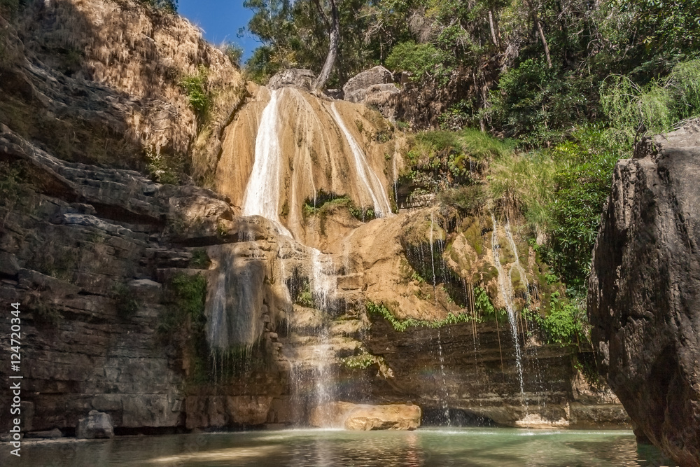 Fototapeta premium Nosy Ampela waterfall