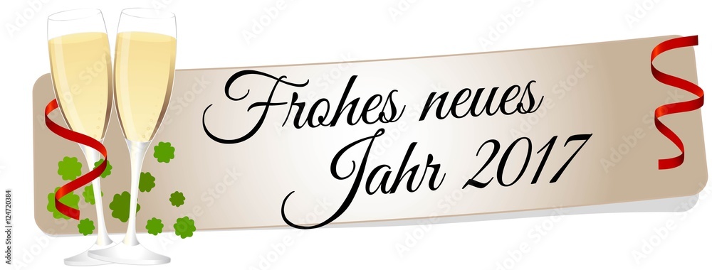 Frohes neues Jahr 2017 Adobe Stock