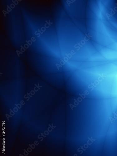 Magic fantasy abstract force blue flame background