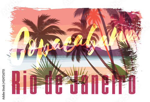 Vector illustration with the slogan for t-shirts