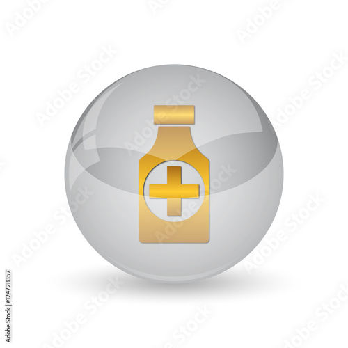 Pills bottle icon