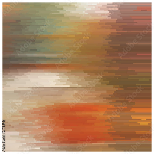 Abstract Colorful Glitch Background Texture. Vector