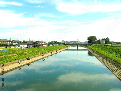 坂川放水路風景