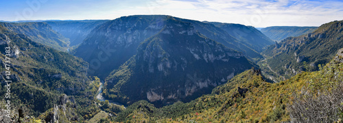 Gorges du tarn - point sublime au petit matin