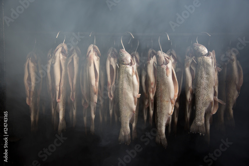 geräucherter Fisch