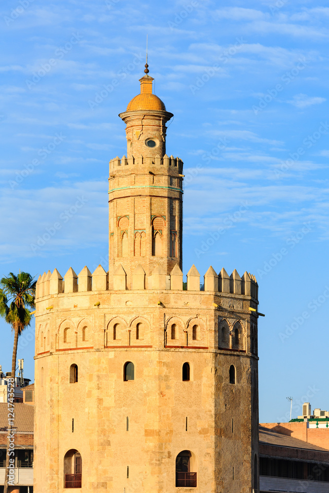 Tower of Gold, Seville, Spain.