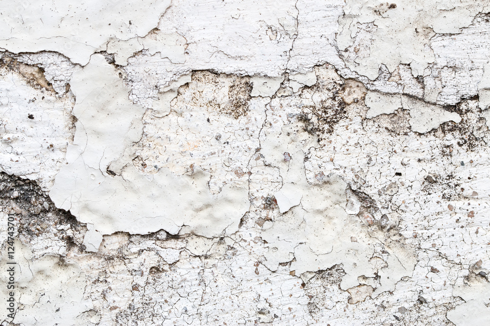Naklejka premium white concrete wall texture