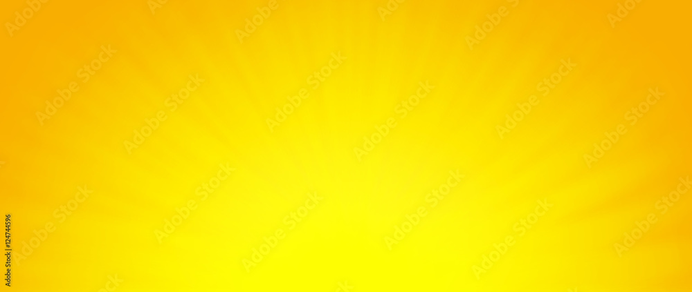 Fototapeta premium Błyszczące światła słońca, lato streszczenie tło i projekt transparentu.