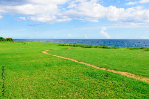 watering the golf course © dbrus