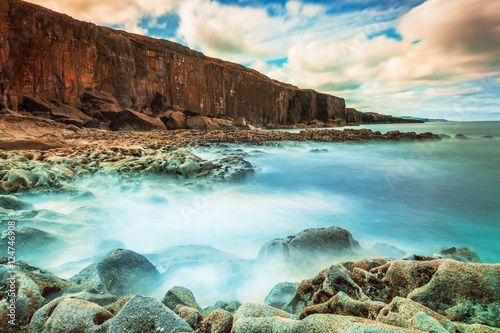 Coastline of Atlantic ocean in Ireland