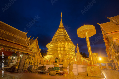 Wat Phra That Doi Suthep  Popular historical temple in Thailand