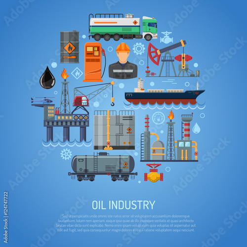 Oil industry Concept