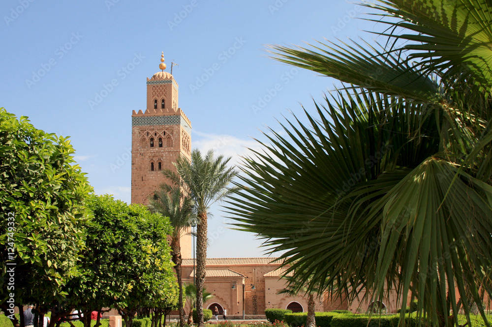 In the city of Marrakesh (Morroco)