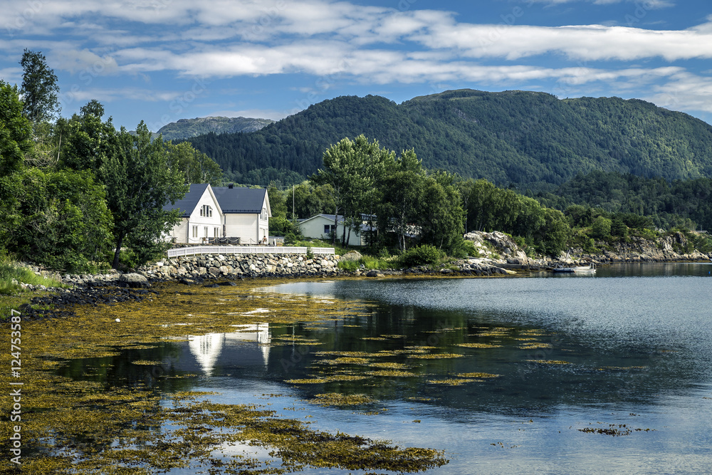 Fototapeta premium Beautiful landscape of Norway