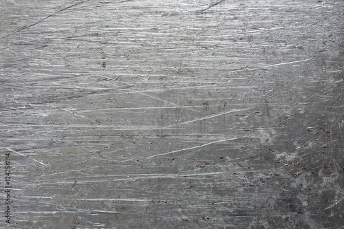Scratched aluminum texture