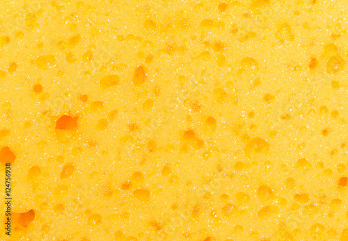 Wallpaper Mural Abstract yellow bath sponge texture background Torontodigital.ca