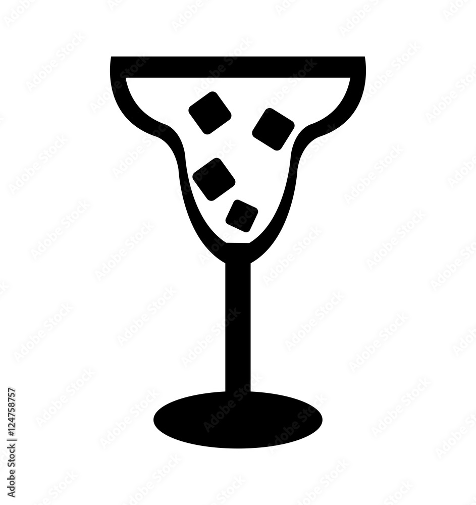 tropical cocktail cup isolated icon vector illustration design tropical cocktail cup isolated icon vector illustration design
