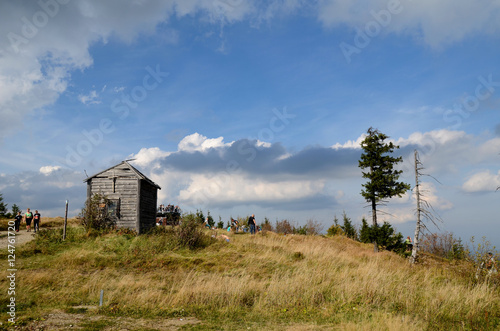 Obraz na płótnie Skrzyczne (Beskidy Mountains in Poland) w salonie