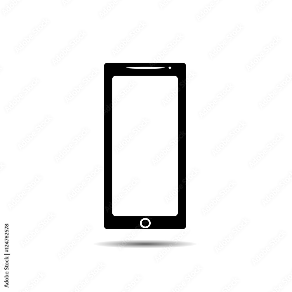 Vector illustration mobile phone. Vector illustration mobile phone.