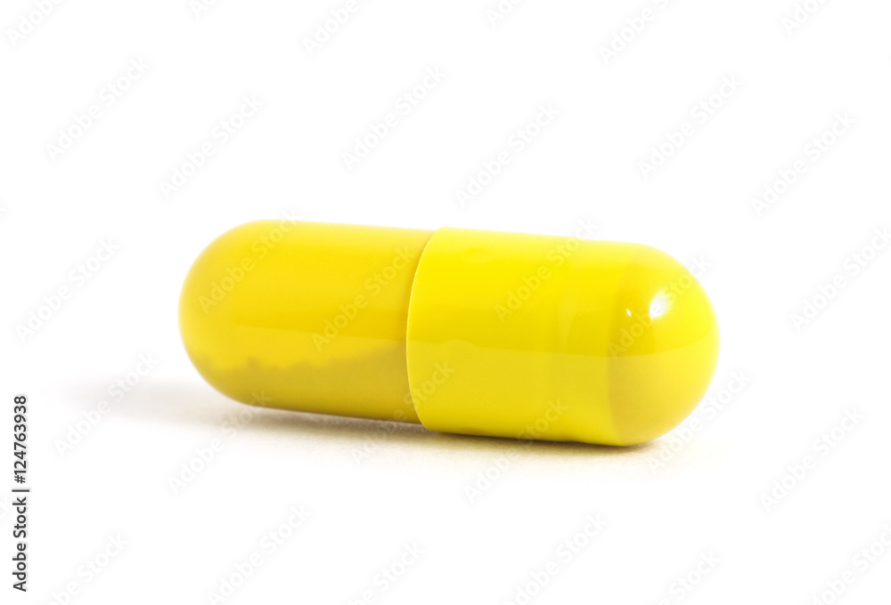 pills capsules isolated on white background pills capsules isolated on white background