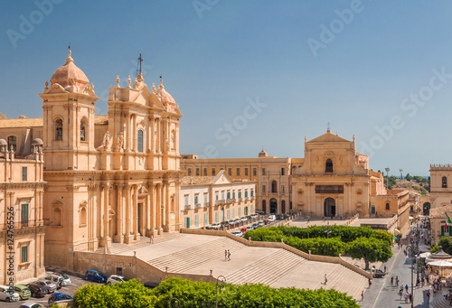 Noto Cathedral is a Roman Catholic cathedral in Noto in Sicily photo