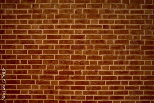 Backsteinmauer rot braun