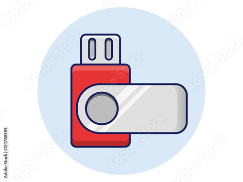 USB flash drive icon, Memory Stick