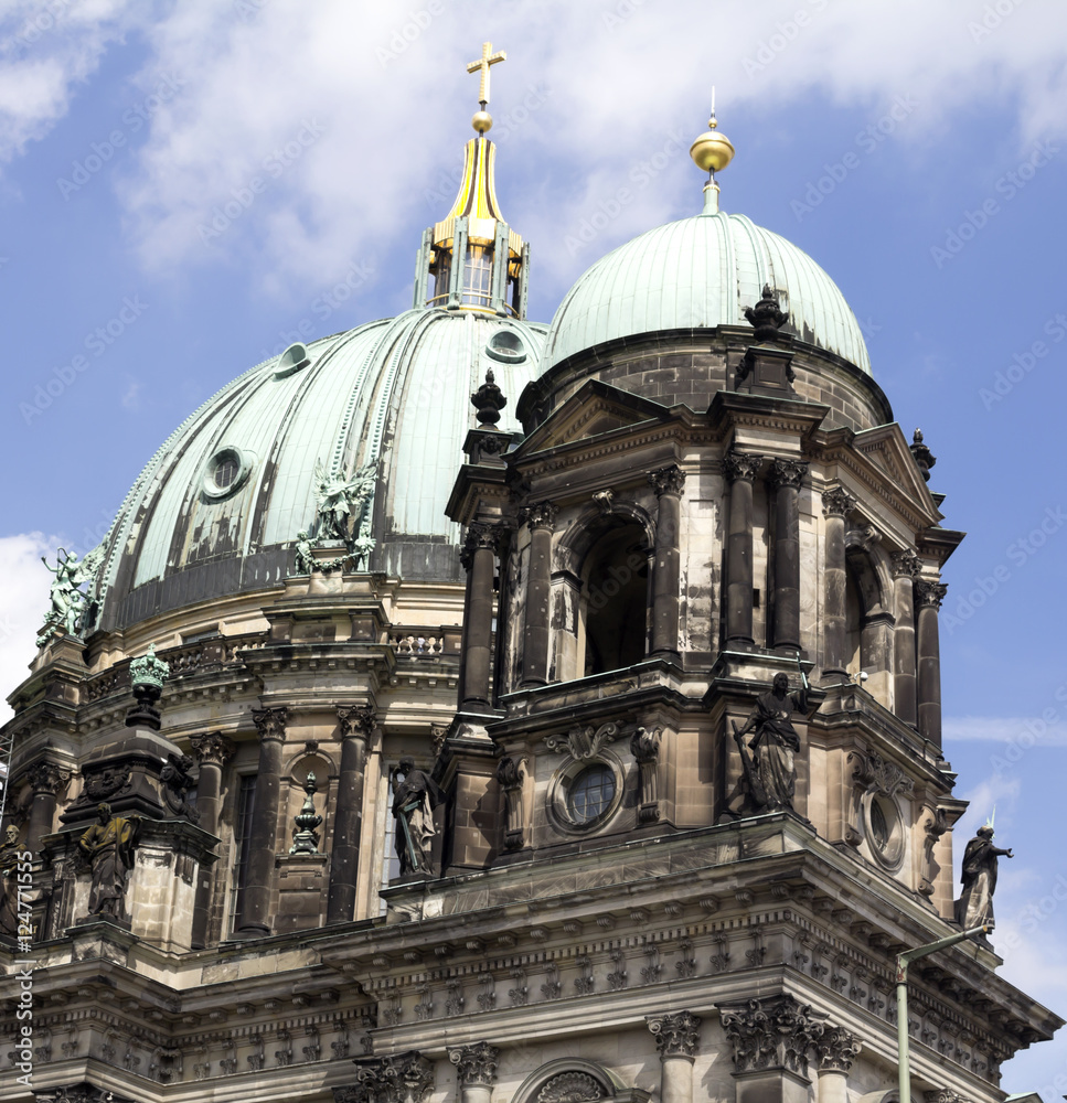 Berlin Cathedral (Berliner Dom) - famous landmark on the Museum Island in Mitte district of Berlin. It was built between 1895 and 1905.