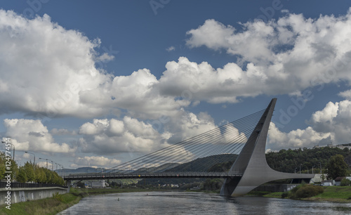 Bridges in Usti nad Labem city photo