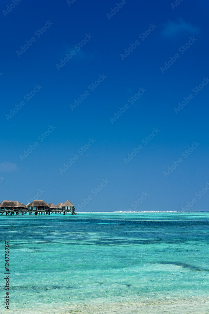 Villas on the tropical beach - Maldives Villas on the tropical beach - Maldives
