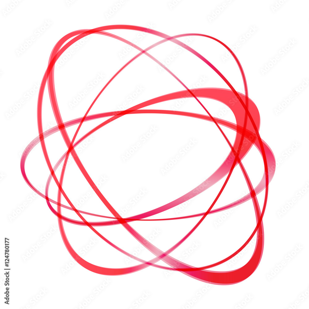 bright red abstract swirl tornado of moving circles bright red abstract swirl tornado of moving circles