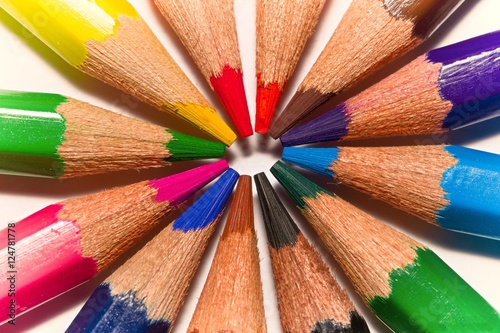 matite colorate photo