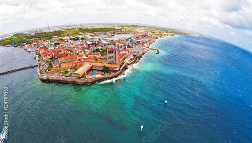 Bild auf Leinwand Willemstad Curacao