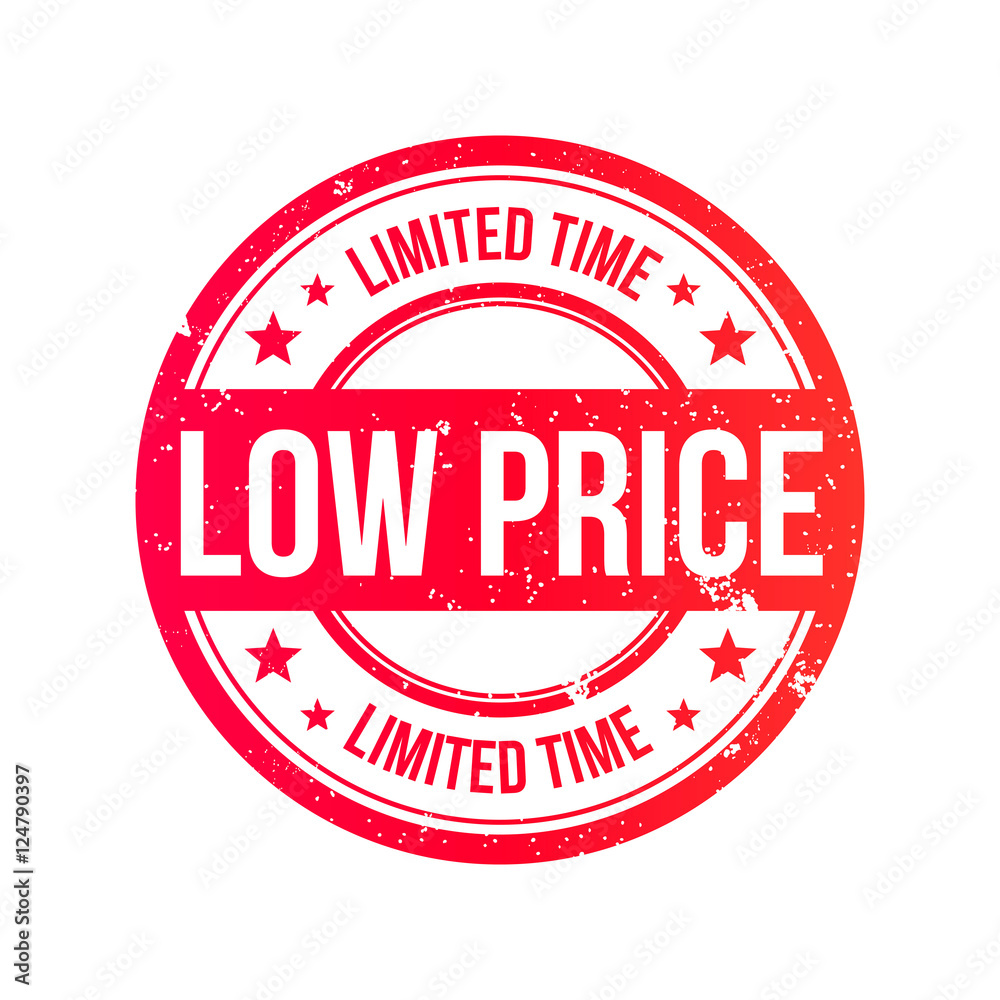 Low Price Grunge Ribbon Stamp