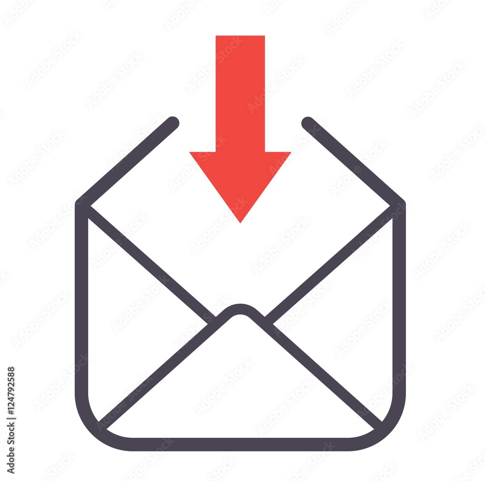 Mail icon vector symbol Mail icon vector symbol