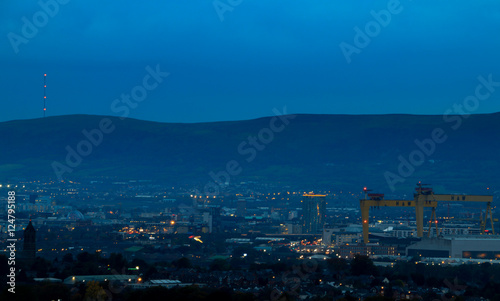 Belfast at dusk