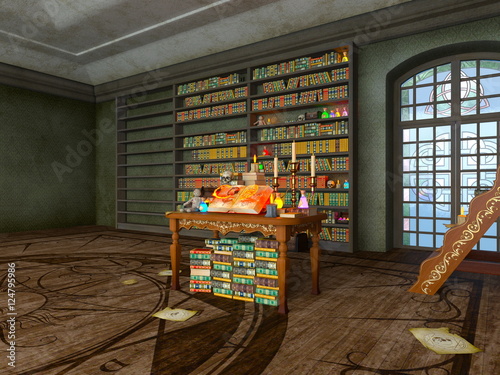 書斎 Stock イラスト Adobe Stock