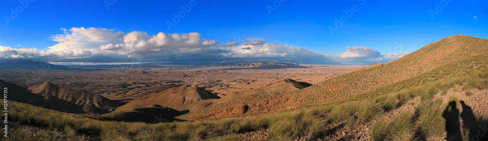 Desert area in Middle Atlas Mountains
