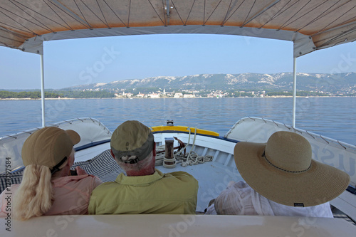 Tableau sur toile ppl on boat