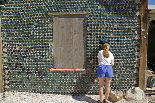 Foto bottle house