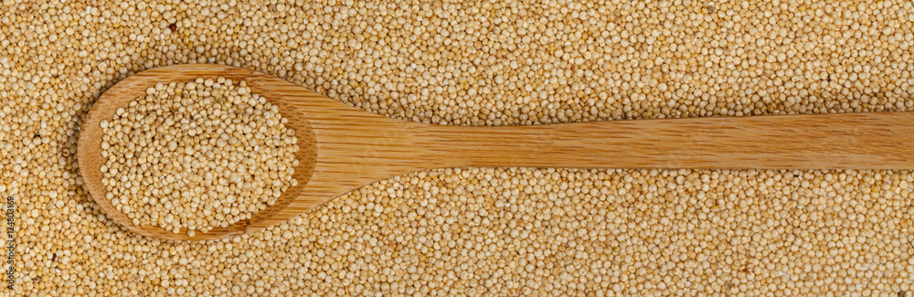 Quinoa. Macro. Selective focus. Quinoa. Macro. Selective focus.