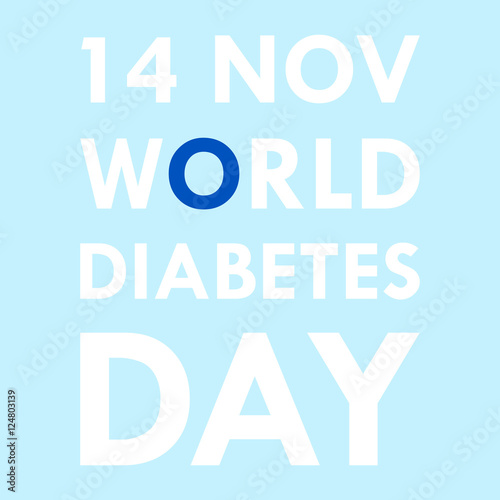 World diabetes day 2016 design illustration prevention for future